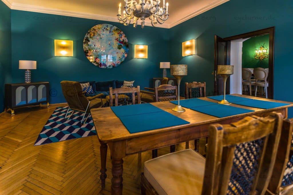 Virgil-Salon im St Peter Stiftskulinarium. Gastraum für das Haubenlokal 803 / © Foto: Georg Berg