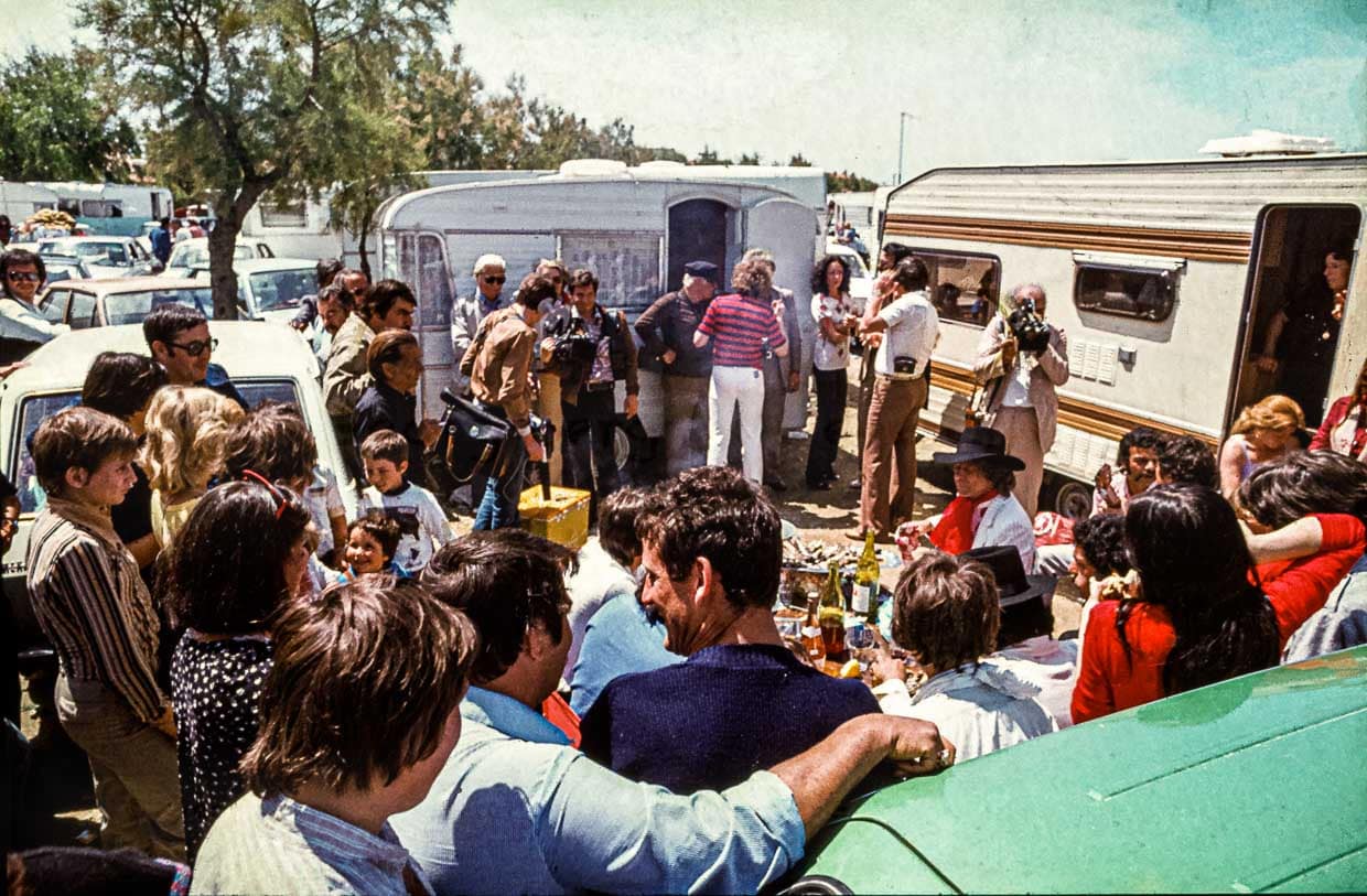 Manitas de Plata zieht auch in seinem privaten Umfeld alle mediale Aufmerksamkeit auf sich / © Foto: Georg Berg