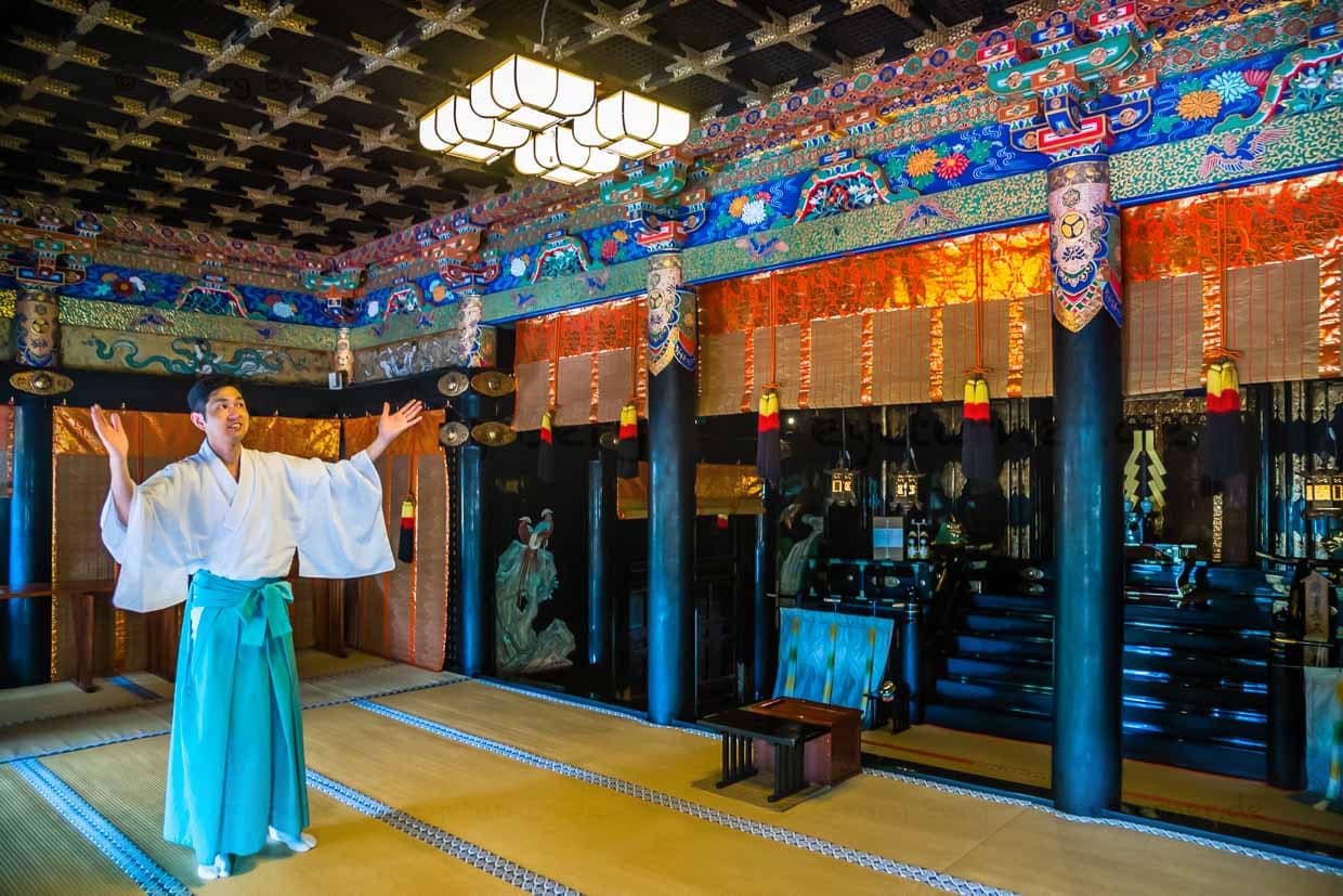 Tokugawa Ieyasu wird heute an vielen Orten in Japan wie eine Gottheit verehrt / © Foto: Georg Berg