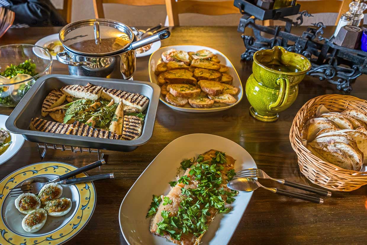 Gabriella serviert viele teils in Vergessenheit geratene Fischgerichte. Die meisten Fische stammen aus dem Luganer See