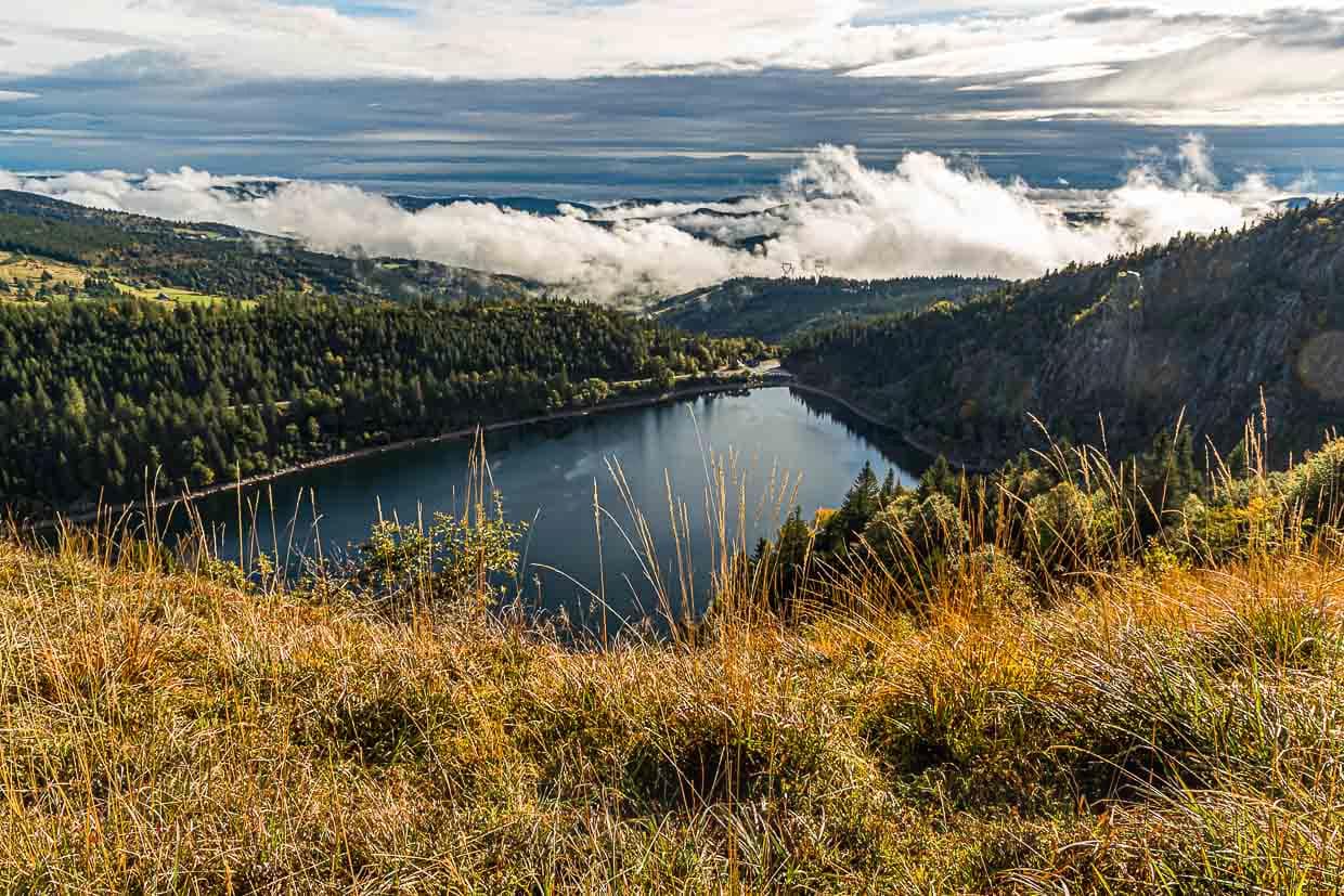 Randonnées autour des trois lacs de Kaysersberg. Ici au Lac Blanc / © Photo : Georg Berg