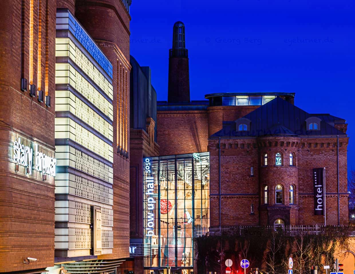 L'hôtel Blow-up Hall 5050 est situé dans le bâtiment de l'ancienne brasserie Stary à Poznan / © Photo : Georg Berg