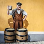 Wandbild auf einem Umspanngebäude / © Foto: Georg Berg