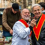 Hochdekorierte Köche der französischen Escoffier Vereinigung / © Foto: Georg Berg