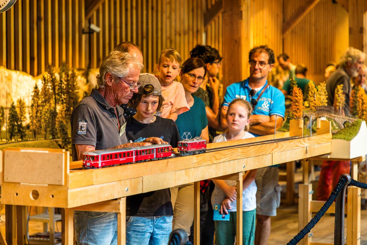 Auch Modellbahnfans kommen im Bahnmuseum Albula auf ihre Kosten / © Foto: Georg Berg