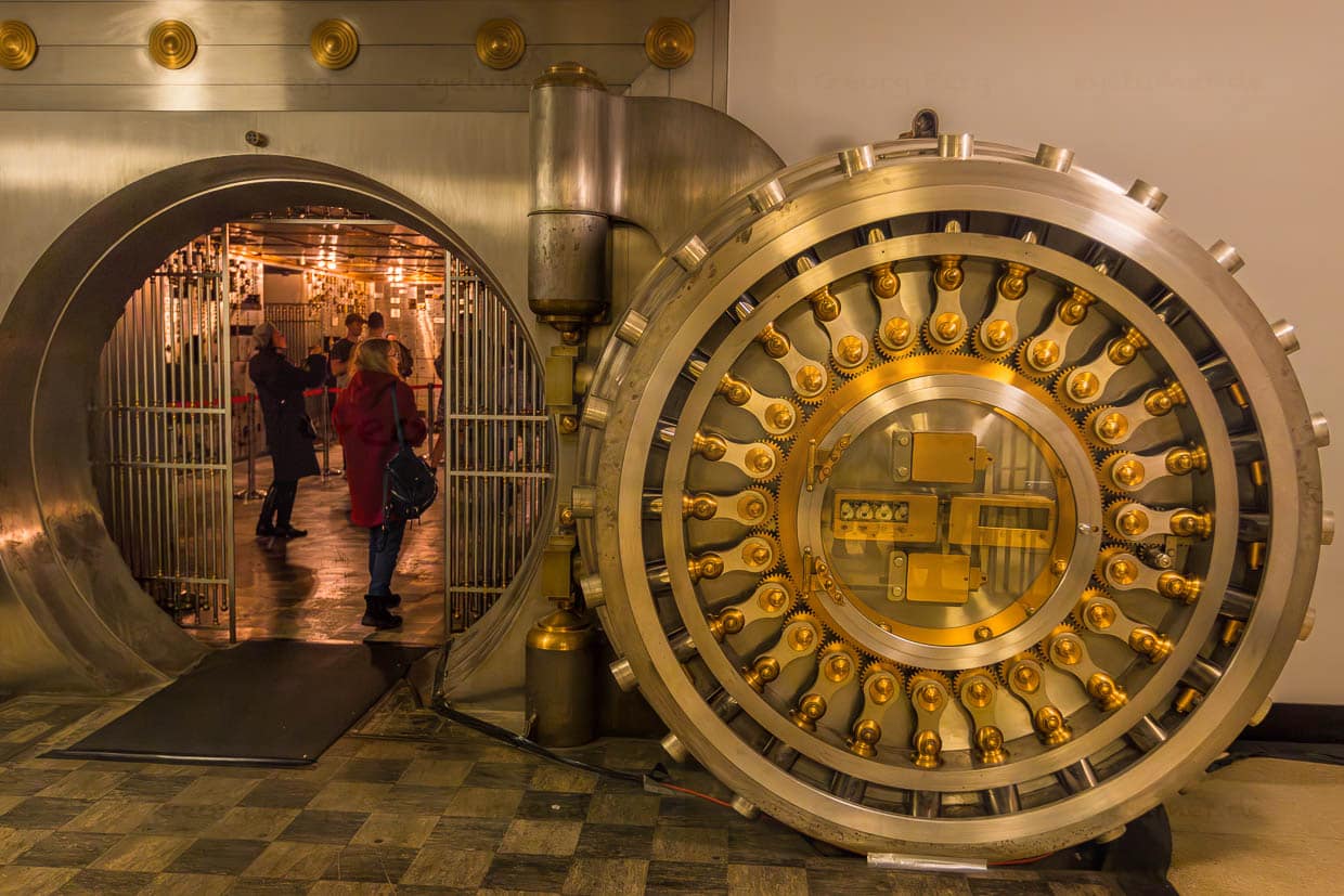 Salle des coffres de la Federal Reserve Bank of Chicago / © Photo : Georg Berg