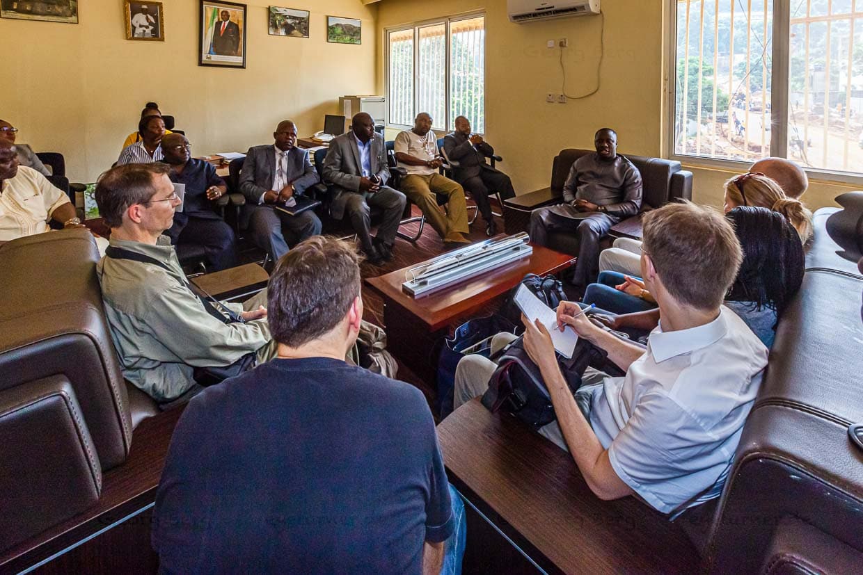 Deutsche Delegation im Ministerium für Tourismus und Kultur / © Foto: Georg Berg
