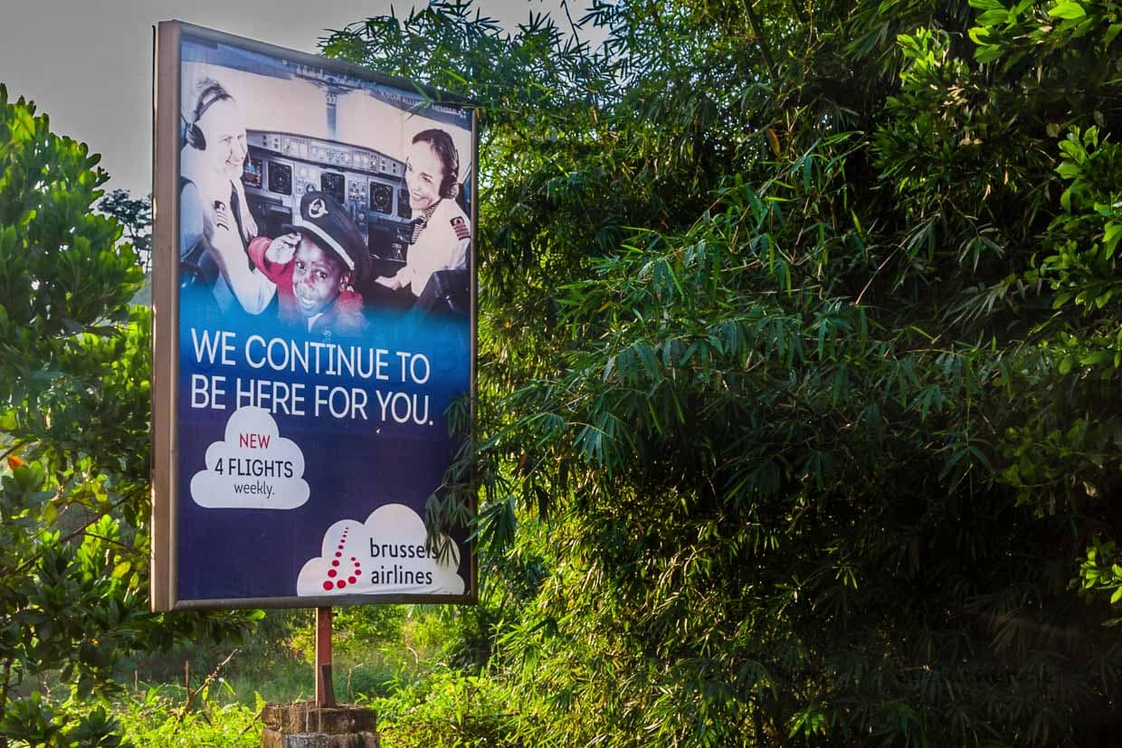 Flugverbindungen sind notwendige Voraussetzung für Tourismus / © Foto: Georg Berg