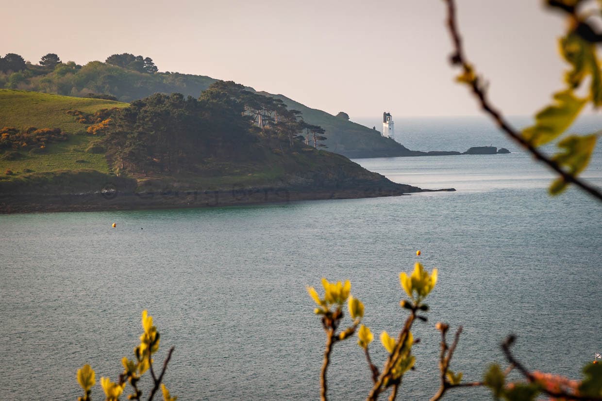 Der gegenüber des Hotels Tresanton gelegene Leuchtturm St. Anthony mit der Fähre von St. Mawes erreichbar / © Foto: Georg Berg