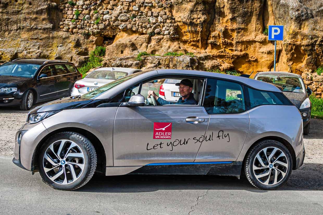 Kleiner Flitzer mit dem man geräuschlos durch die schöne Landschaft fährt / © Foto: Georg Berg