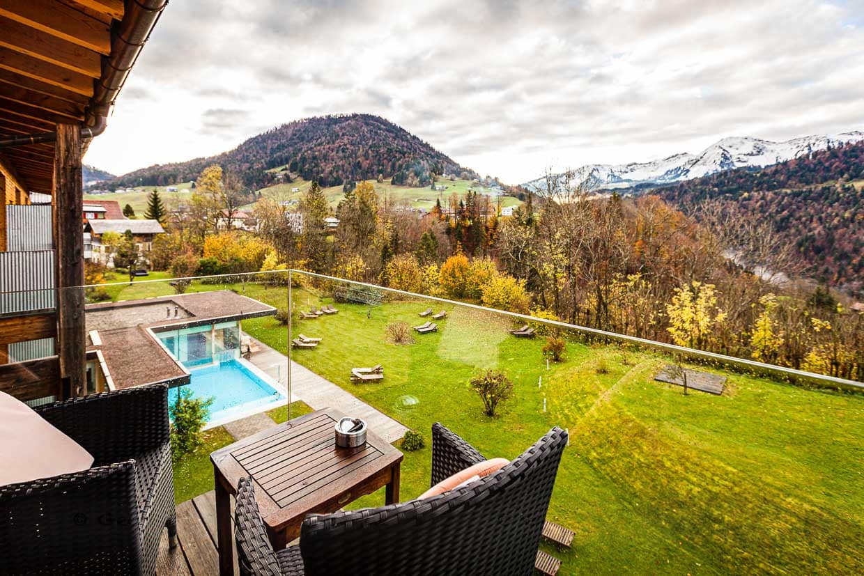 La montaña local da nombre al pueblo: Hittisberg - parece inofensivo, pero es un auténtico tratante de piernas / © Foto: Georg Berg