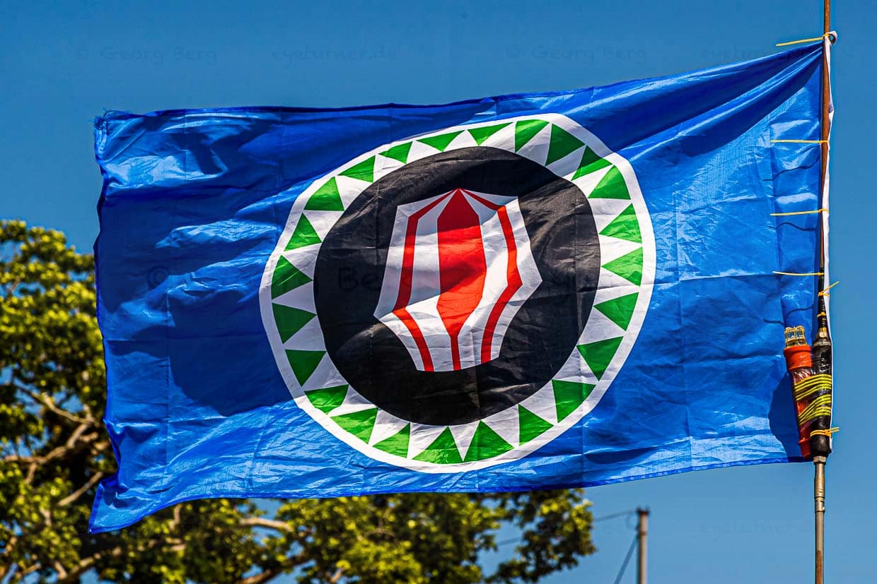 Bandera de Bougainville / © Foto: Georg Berg