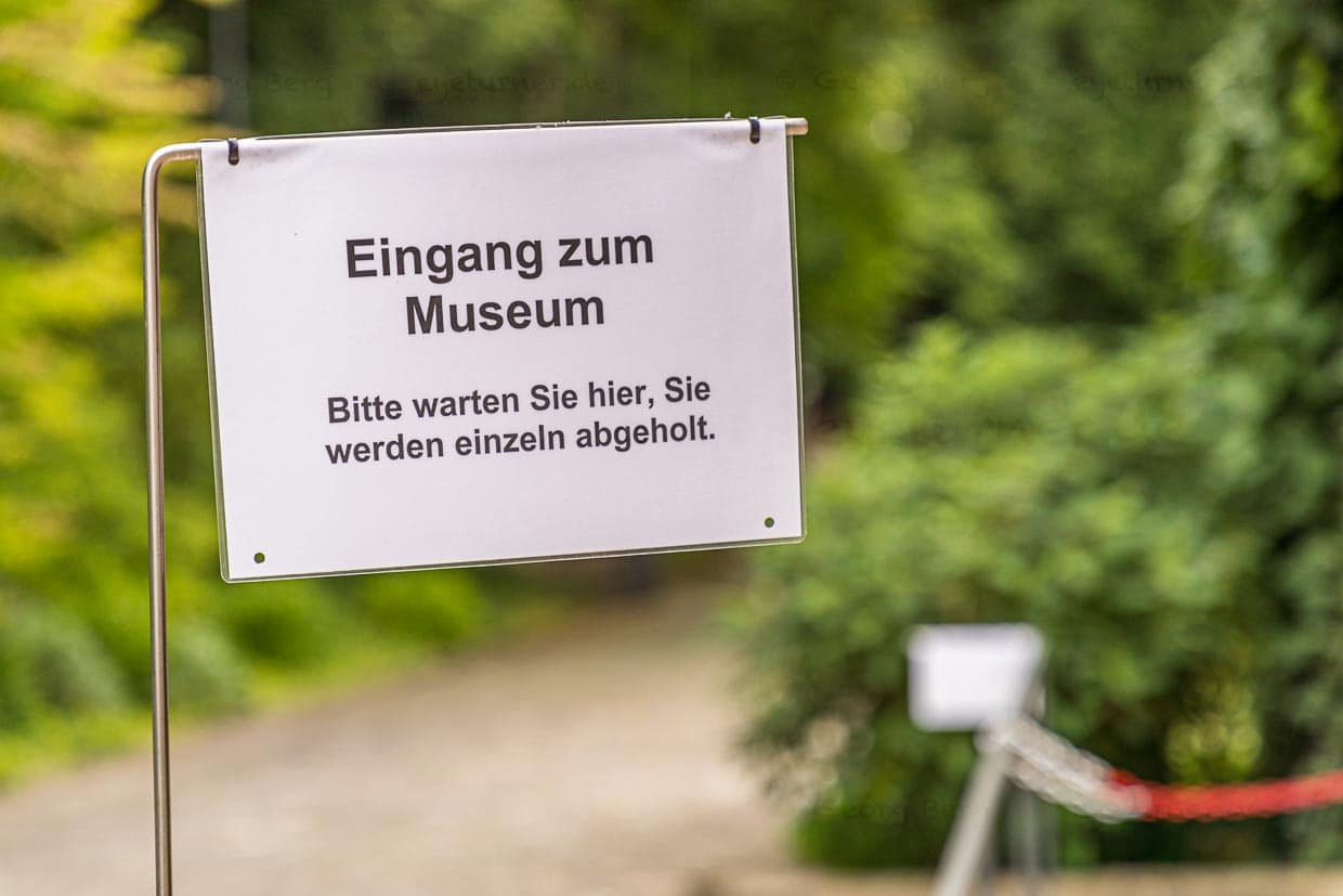 Pandemie regulations at Reinhart Collection formed by Oskar Reinhart in Winterthur, Switzerland