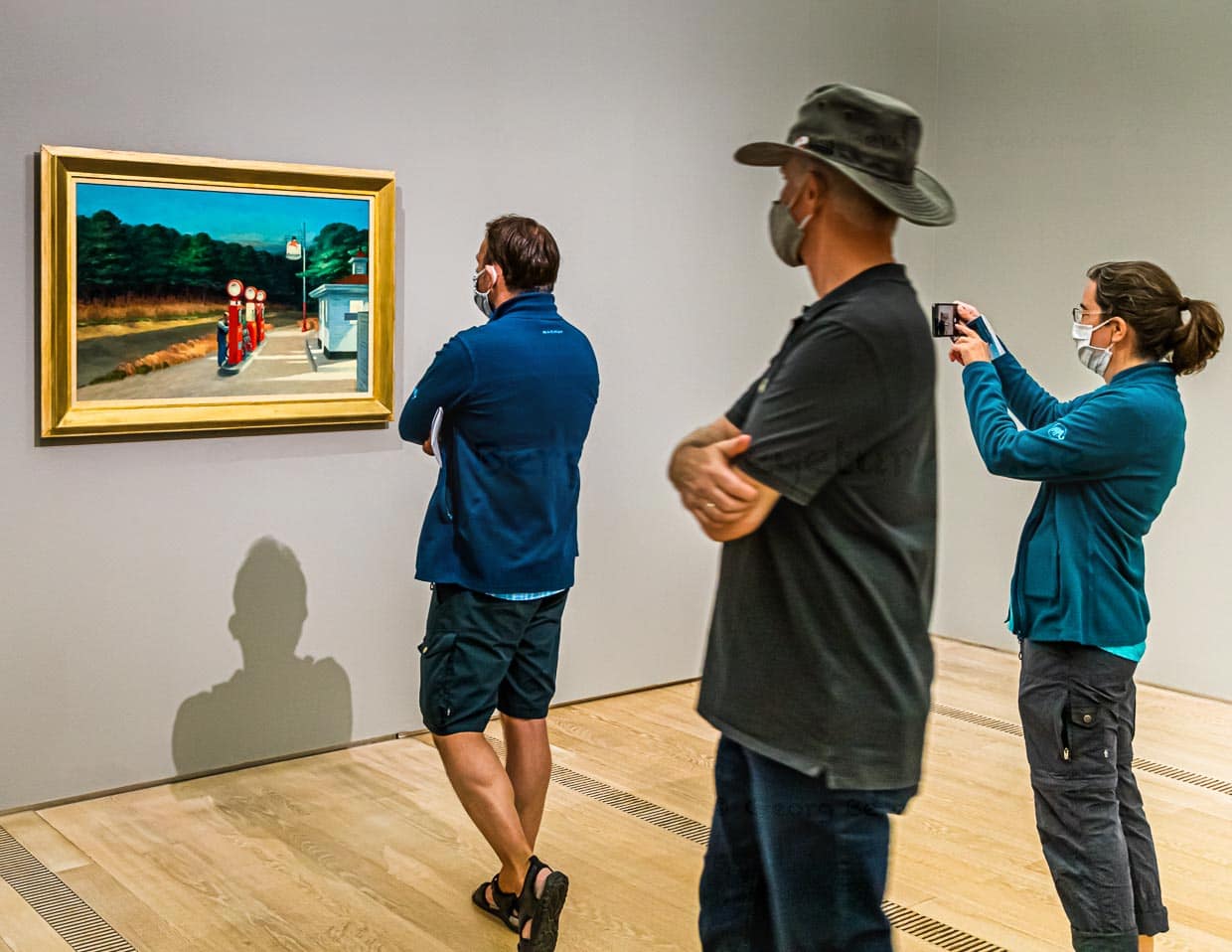 Edward Hopper Exhibition in the Foundation Beyerler in Riehen, Switzerland