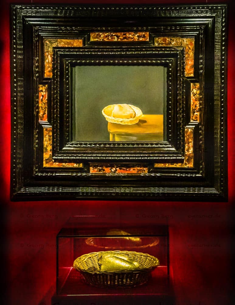 Dalis zweites Brotkorb-Gemälde von 1945 schaffte es auf das Plakat des Marshall-Plans / © Foto: Georg Berg