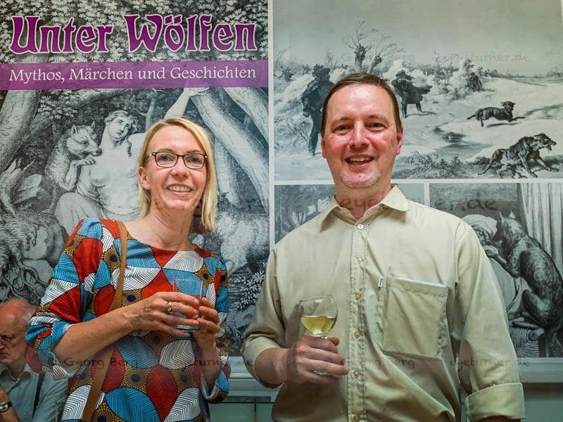 Vernissage der Ausstellung "Unter Wölfen"