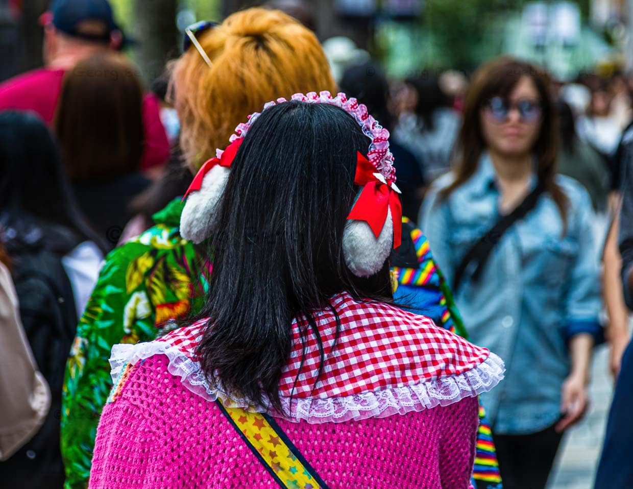 Kawaii-Mode, ist besonders niedlich und wird in Japan gerne noch von jungen Frauen getragen / © Foto: Georg Berg