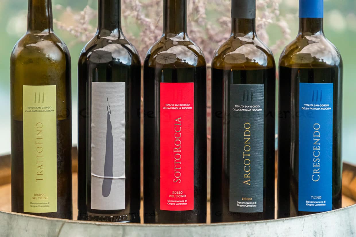 Familie der Weine aus der Tenuta San Giorgio / © Foto: Georg Berg