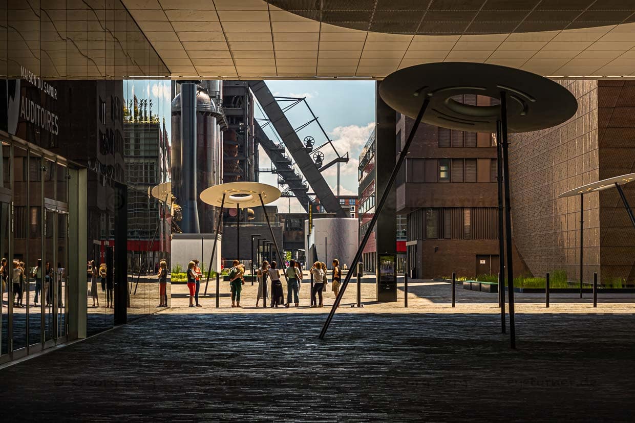 Welcome to the future! The former industrial wasteland of Esch-Belval has become a creative place of learning and the largest site of the University of Luxembourg / © Foto: Georg Berg