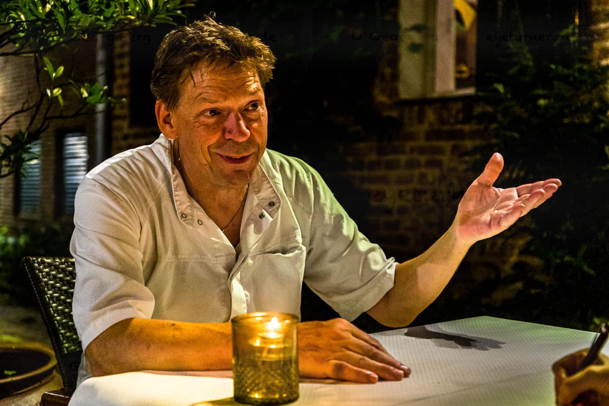 Koch Paul Stegman, Restaurant t’ Pestengasthuys in Zwolle / © Foto: Georg Berg