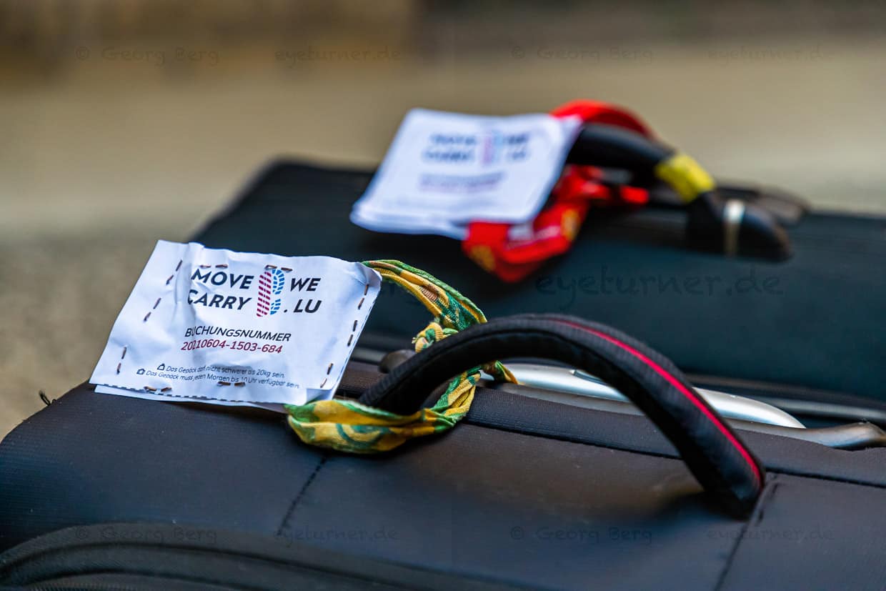 Mit Move We Carry gelangt das Gepäck von Unterkunft zu Unterkunft. Bis zu sechs Tage in Folge können gebucht werden / © Foto: Georg Berg