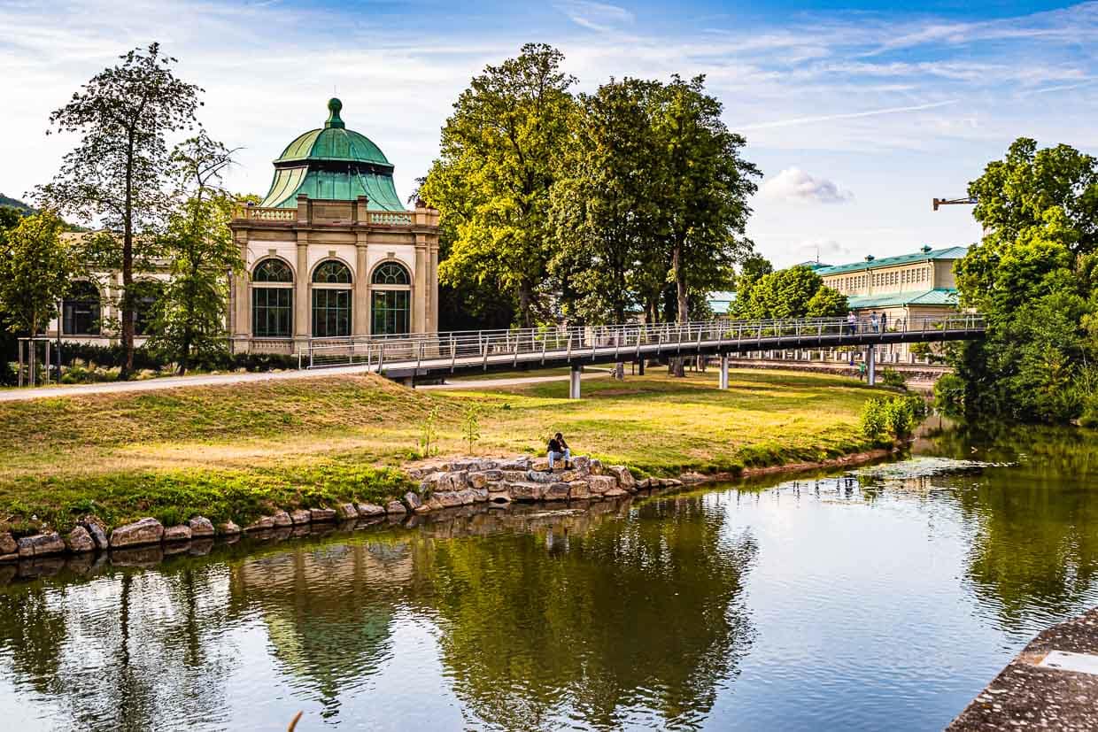 Luitpoldbad and Wandelhalle on the Saale in Bad Kissingen / © Photo: Georg Berg