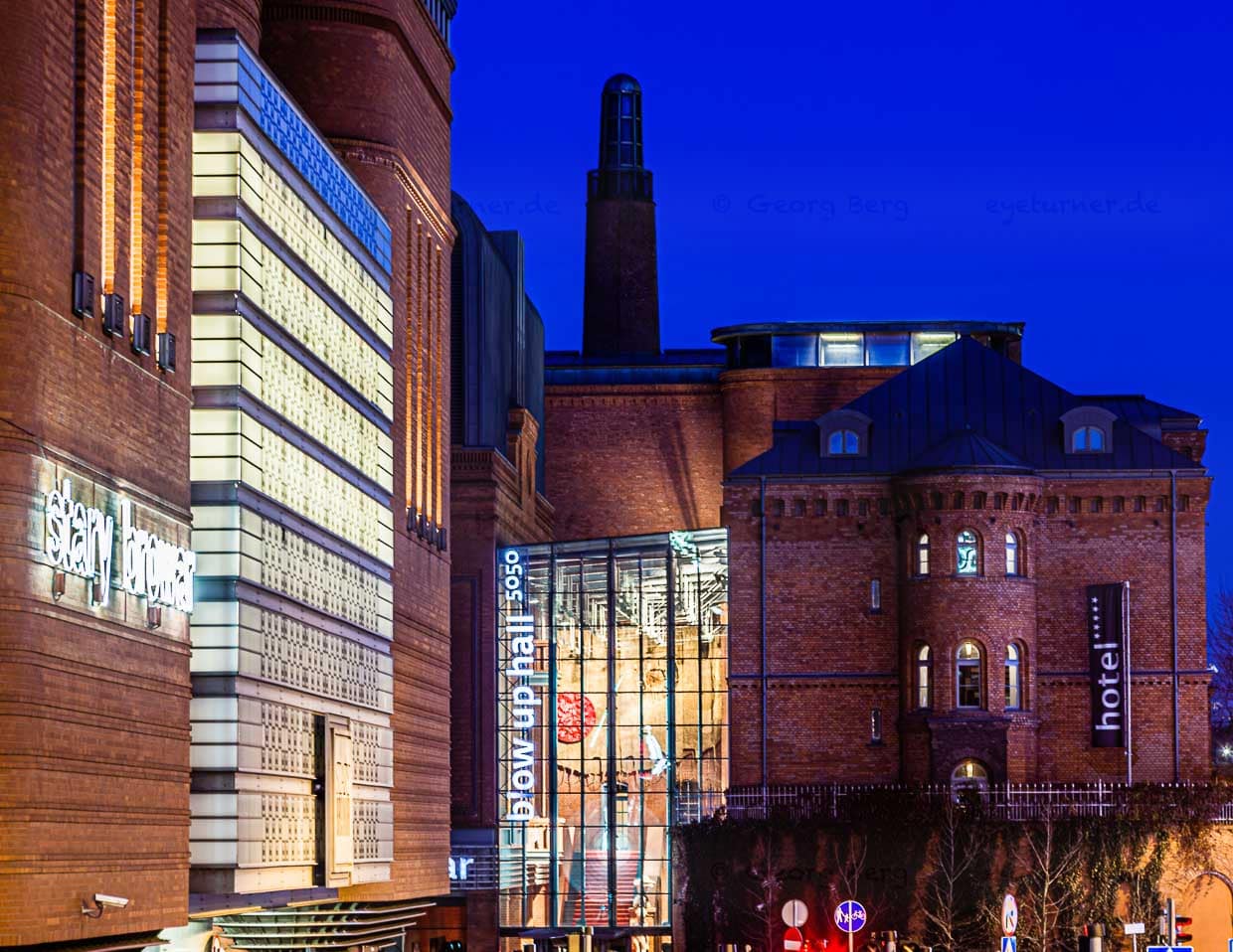 Hotel Blow-up Hall 5050 is located in the building of the old Stary Brewery in Poznan / © Photo: Georg Berg