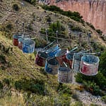 Eimerseilbahn eines stillgelegten Erzbergbaus / © Foto: Georg Berg
