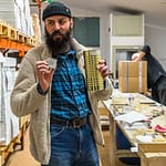 Adam Edicoffer führt gemeinsam mit seinem Vater Stephane Edicoffer Domaine d’Argens. Ein neues Produkt ist der Trüffelsaft. Köche lieben dieses Produkt, mit dem Geriche wie Kartoffelpüree oder Saucen ein unverfälschtes Trüffelaroma erhalten / © Foto: Georg Berg