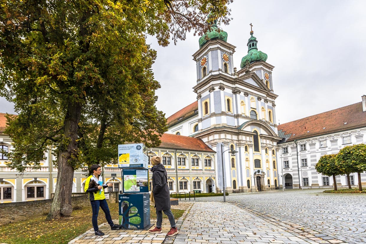 Stiftsbasilika und Kloster Waldsassen. Das Zisterzienser-Kloster bewirbt sich für das Europäische Kulturerbe-Siegel / © Foto: Georg Berg