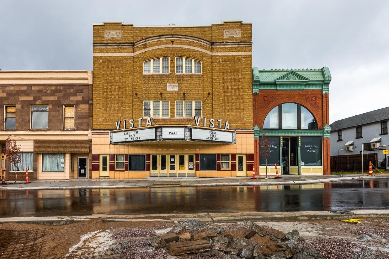 Das Vista Kino wurde von 1926 von dem in Finnland geborenen Jafet Jacob Rytkonen eröffnet und blieb bis 1972 in Familienbesitz. 1973 gründete eine Gruppe von Bürgern der Region den Peninsula Arts Appreciation Council (PAAC), der das Kino bis heute betreibt / © Foto: Georg Berg
