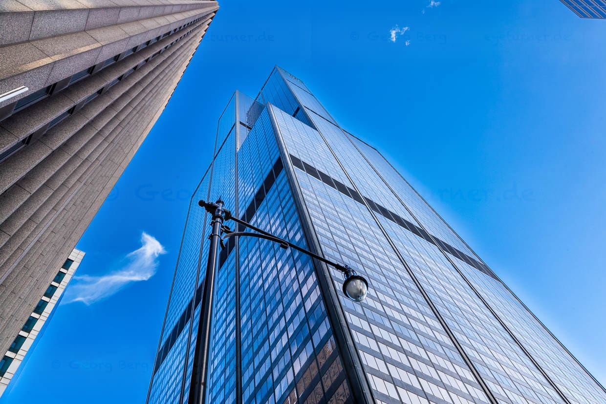 The Willis Tower, built in 1974, is the tallest building in Chicago with a height of 443 meters / © Photo: Georg Berg
