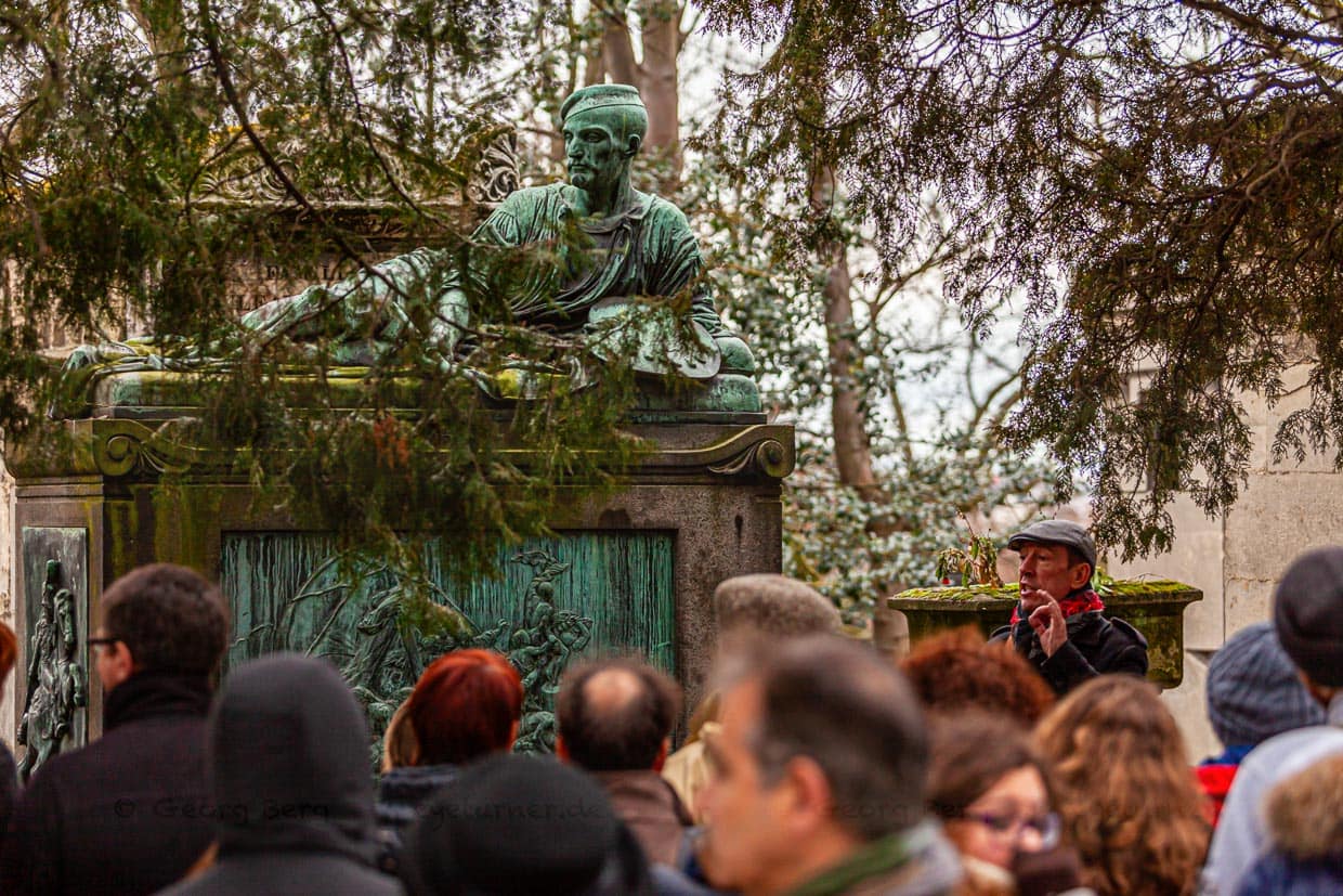 Geführter Gruppenrundgang über den Friedhof Père-Lachaise in Paris/ © Foto: Georg Berg