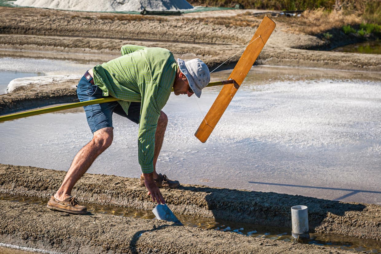 Durchdachte und mit peniblem Zu- und Abflüssen gesteuerteVerdunstung. Nur ein Starkregen macht der Planung manchmal einen Strich durch die Rechnung / © Foto: Georg Berg
