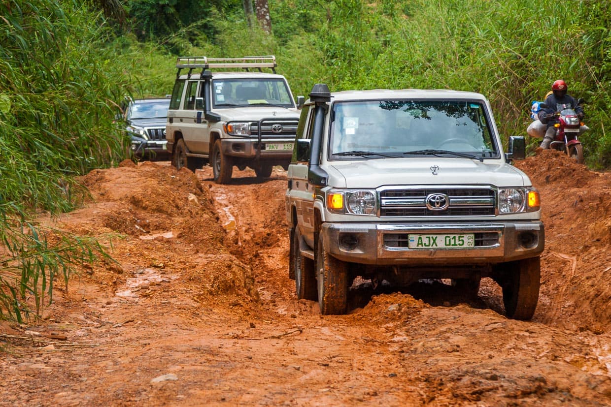 Auf dieser Straße kann man 80 Kilometer in fünf Stunden schaffen / © Foto: Georg Berg