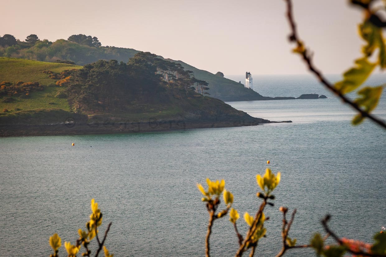 Der gegenüber des Hotels Tresanton gelegene Leuchtturm St. Anthony mit der Fähre von St. Mawes erreichbar / © Foto: Georg Berg