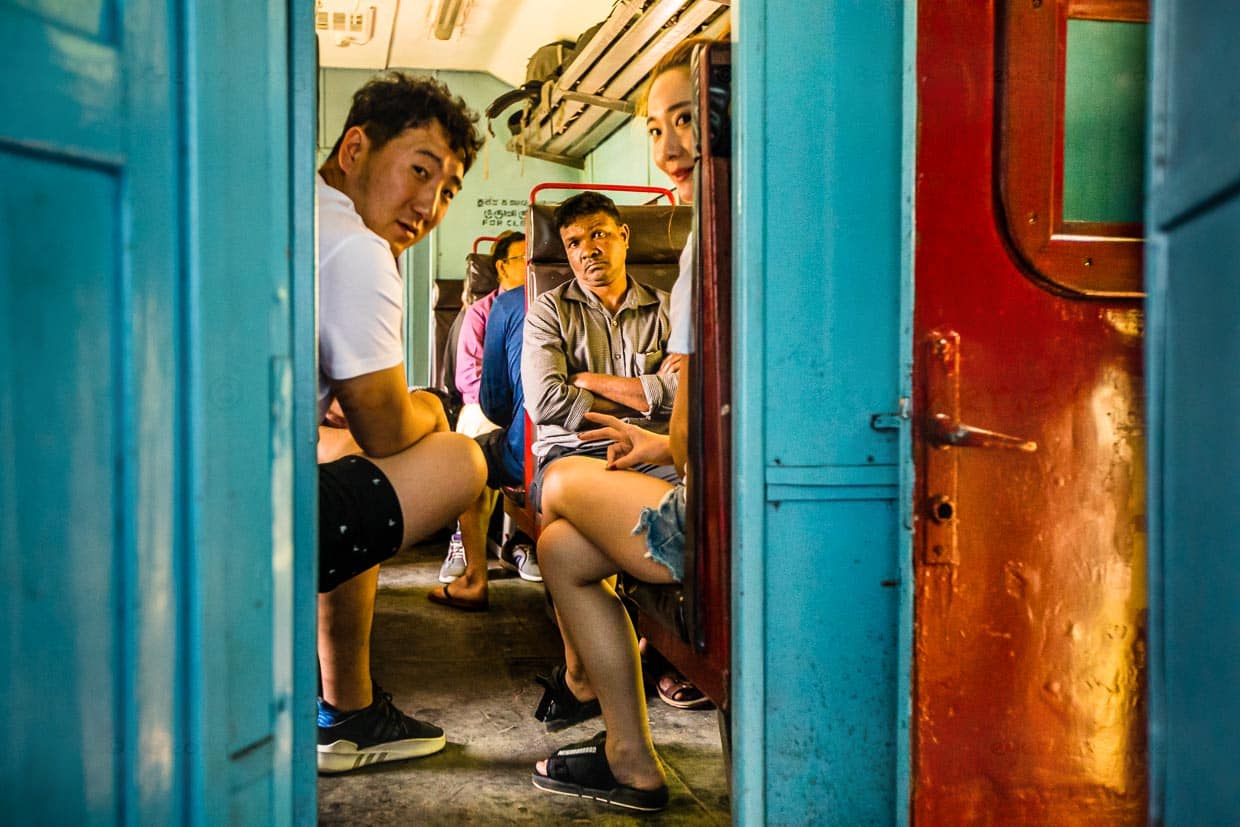 Das Abteil ist Informationsbörse für Reiseerfahrungen aller Art / © Foto: Georg Berg