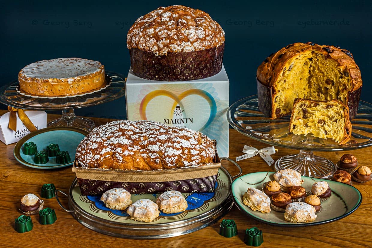 Produkte der Pasticceria Marnin in Locarno, Schweiz
/ © Foto: Georg Berg