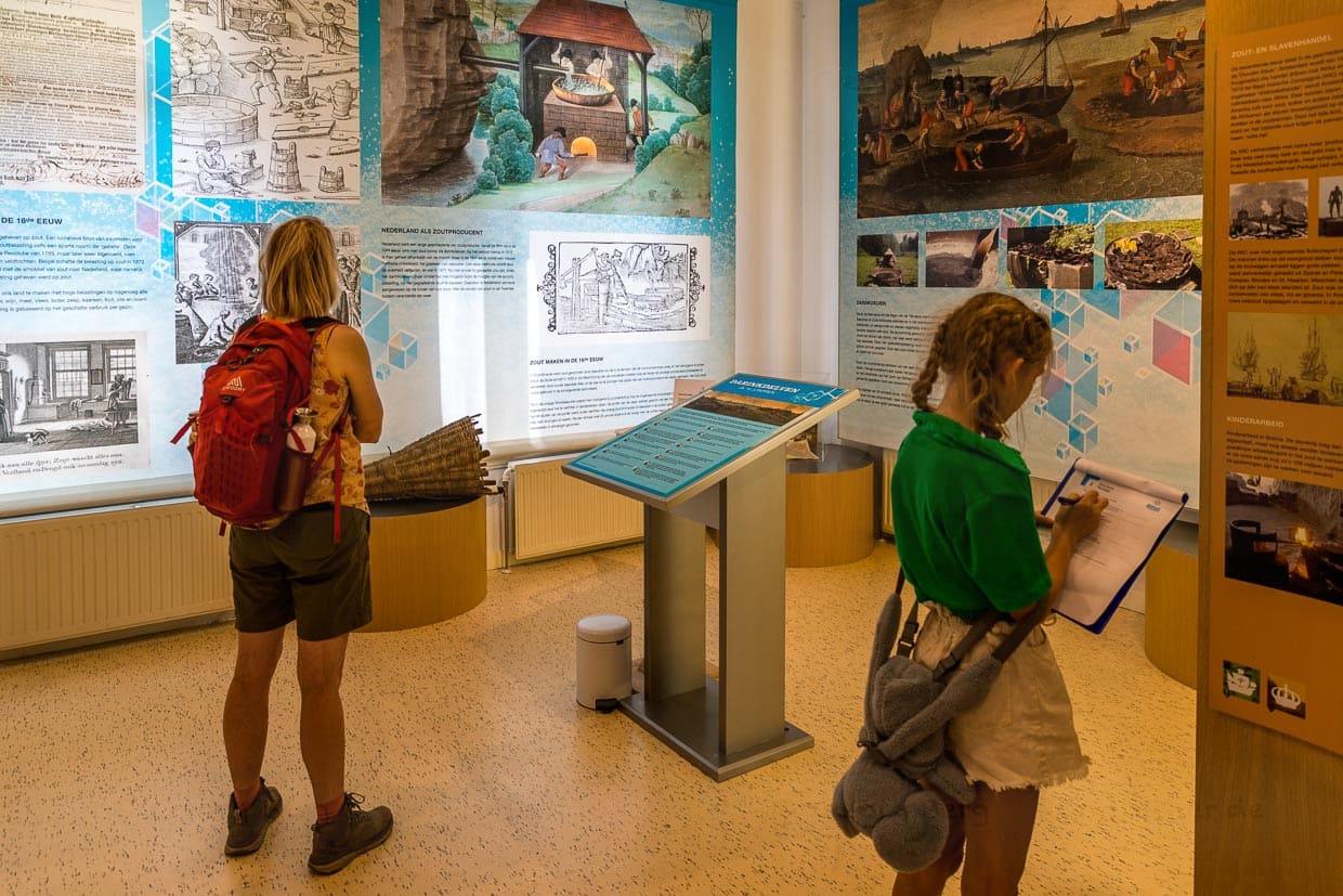 Das Salzmuseum in Delden erzählt sowohl die Geschichte der Gewinnung von Kochsalz in Twickel, Boekelo und Hengelo und erläutert die verschiedenen Arten der Salzgewinnung und stellt die Bedeutung von Salz in der Nahrung dar / © Foto: Georg Berg