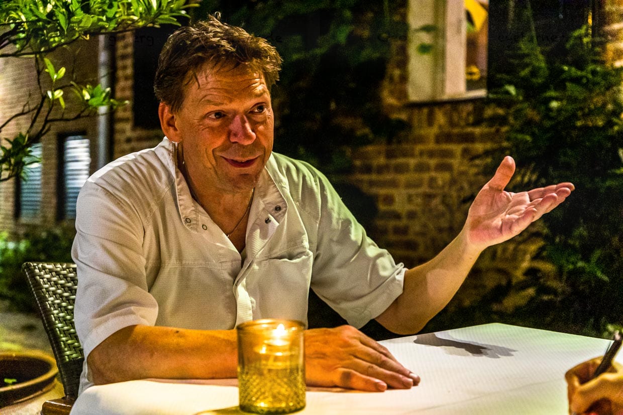 Koch Paul Stegman, Restaurant t’ Pestengasthuys in Zwolle / © Foto: Georg Berg