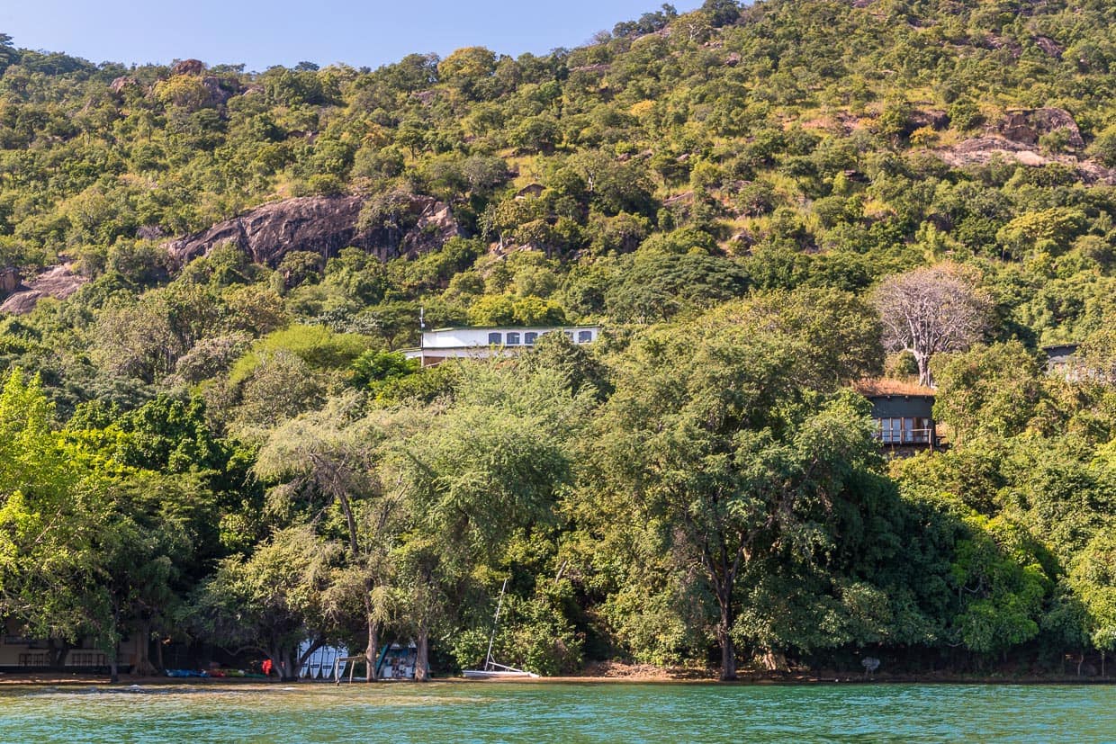 Villa am Ufer von Lake Malawi, Cape Maclear, Pumulani Lodge im Lake Malawi National Park / © Foto: Georg Berg