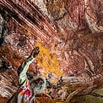 Long Tom Dreaming - Der Guide Thommo (Name geändert) erklärt die 20.000 Jahre alte Aborigine-Kunst seiner Vorfahren / © Foto: Georg Berg