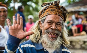 Humorvoller Austausch zwischen den Kulturen / © Foto: Georg Berg