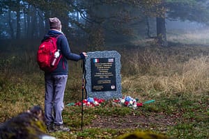 Alter Soldatenfriedhof aus dem Ersten Weltkrieg in Oberlauchen bei Linthal, Frankreich / © Foto: Georg Berg
