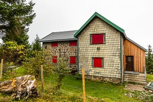Le Chalet du Bockswasen des Vosges Trotters Strasbourg / © Foto: Georg Berg