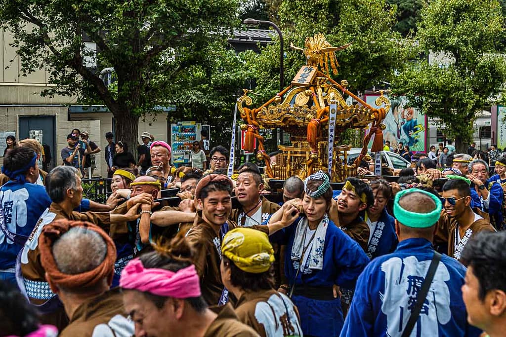 Schrein-Festival in Tokio / © Foto: Georg Berg