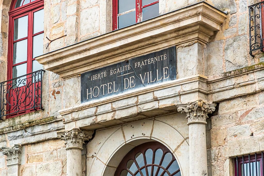 Rathaus der Stadt Saint-Chamond / © Foto: Georg Berg