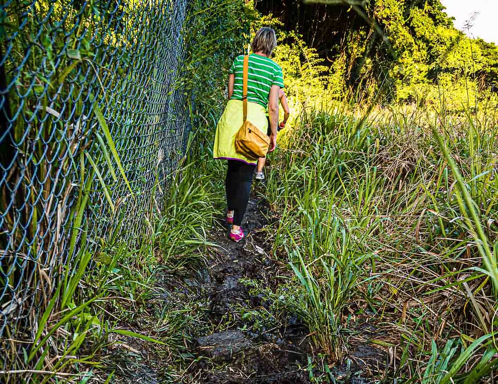 Am Ende eines Trails müssen nicht nur die Schuhe in die Reinigung / © Foto: Georg Berg