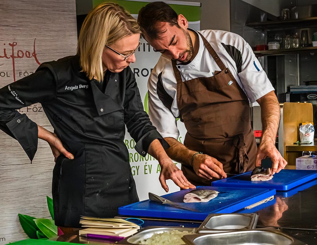 Pas de Deux an der Forelle / © Foto: Georg Berg