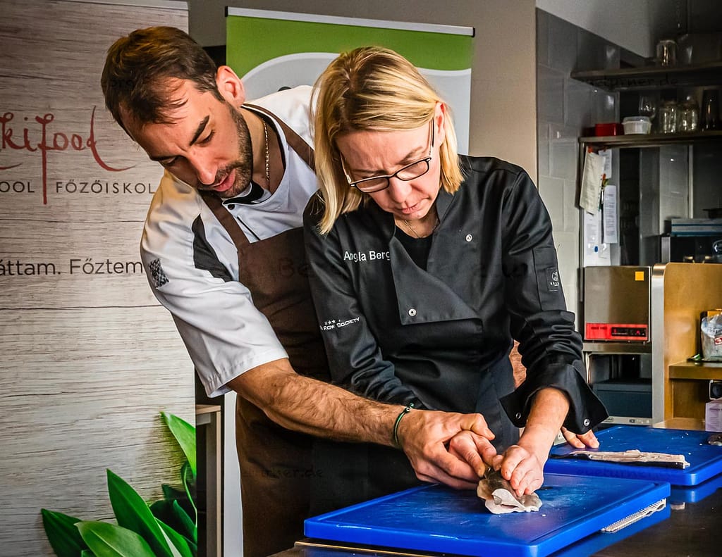 Pas de Deux an der Forelle / © Foto: Georg Berg